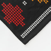 Ho Ho Homoual Gay Xmas Pride Ugly Weihnachten Schw Fleecedecke (Ecke)