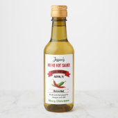 Ho Ho Hot Sauce Etikett CH002tr (Vorderseite)
