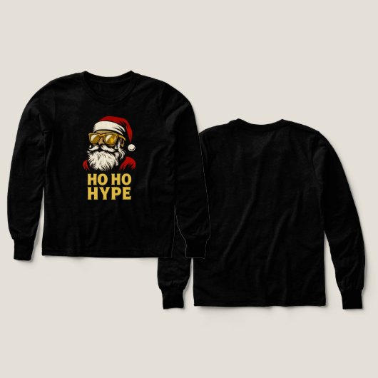 HO HO HYPE – Santa Gold (Design Vorder- & Rückseite)