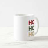 Ho-Ho-Kaffee/Hot-Chocolate-Tasse Kaffeetasse (VorderseiteRechts)