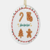 Ho Ho Keramik Ornament (Rechts)