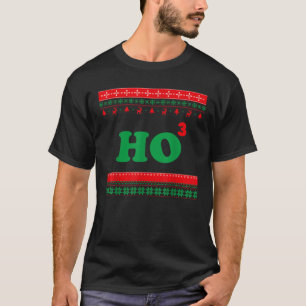 Ho Ho Math Chistmas Ugly Christmas Sweater T S S T-Shirt