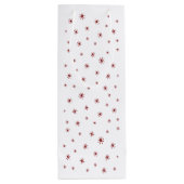 Ho Ho Merlot Funny Cat Weihnachtswein Zitat Geschenktüte Für Weinflaschen (Rückseite)