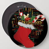 Ho-ho! Merry Christmas OHRTS and a Happy New Year Button (Vorne & Hinten)