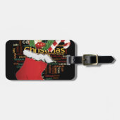 Ho-ho! Merry Christmas OHRTS and a Happy New Year Gepäckanhänger (Vorderseite horizontal)