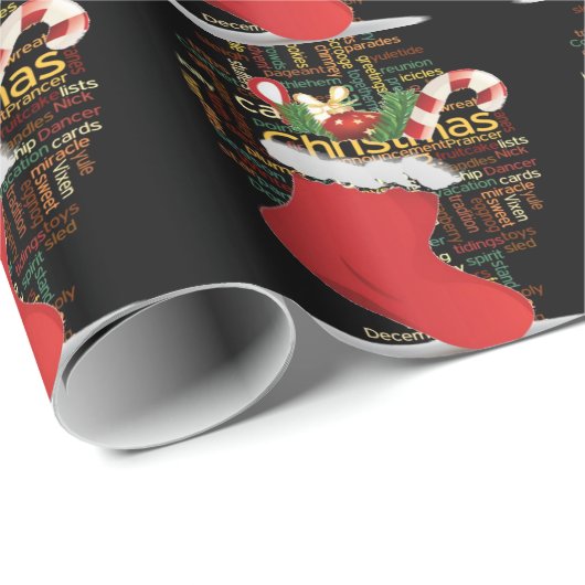 Ho-ho! Merry Christmas OHRTS and a Happy New Year Geschenkpapier (Rolleneckpunkt)