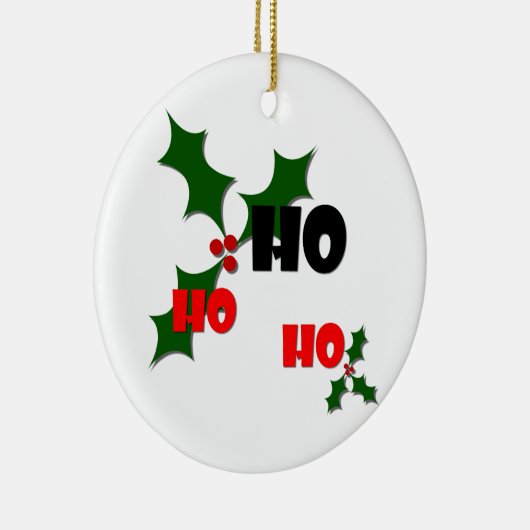 Ho Ho Mistletoe Ornament (Rechts)