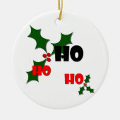 Ho Ho Mistletoe Ornament (Vorne)