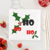 Ho Ho Mistletoe Paper Napkins Serviette (Beispiel)