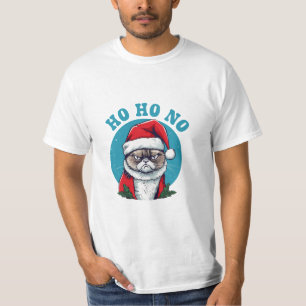 Ho ho no - lustige gruselige Katze T-Shirt