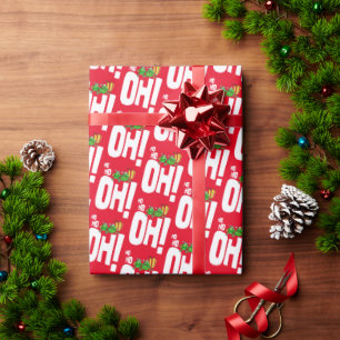 Ho Ho Oh! Geschenkpapier