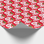 Ho Ho Oh! Geschenkpapier (Ecke)
