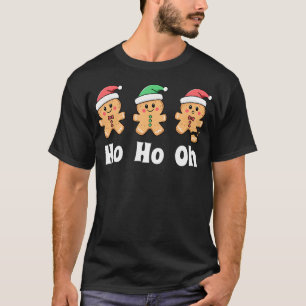 Ho Ho Oh Plätzchen Backen Lustige Kinder Weihnacht T-Shirt