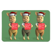 Ho Ho Piglets Magnet (Horizontal)