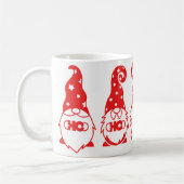 Ho Ho Red Gnomes Coffee Tasse (Links)