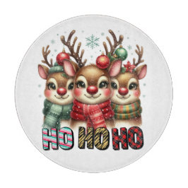 Ho ho Reindeer Schneidebrett