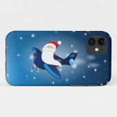 Ho ho! Santa im Flugzeug, iPhone5 Fall Case-Mate iPhone Hülle (Rückseite (Horizontal))