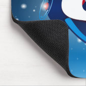Ho ho! Santa im Flugzeug, Mousepad (Ecke)