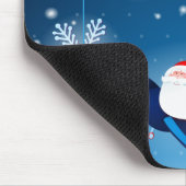 Ho ho! Santa im Flugzeug, Mousepad (Ecke)