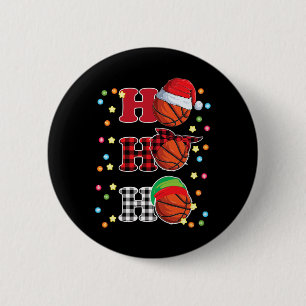 Ho Ho Santa Karierte Weihnachtslichter Pajama S Button