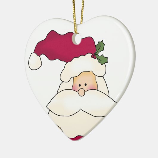 Ho Ho Santa Keepake Ornament (Links)