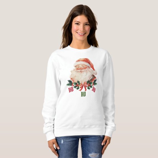 Ho-Ho Santa Sweatshirt (Vorne ganz)