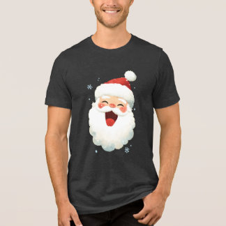 Ho ho santa Tri-Blend shirt