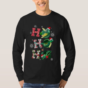 Ho Ho Santa Turtles Dekoration T-Shirt