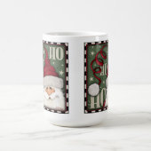 Ho Ho Santa Whimsical Niedlich Coffee Tasse (Mittel)