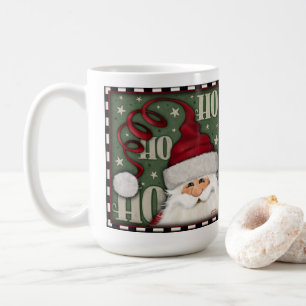 Ho Ho Santa Whimsical Niedlich Coffee Tasse