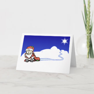 HO HO SUMMEN FEIERTAGSKARTE