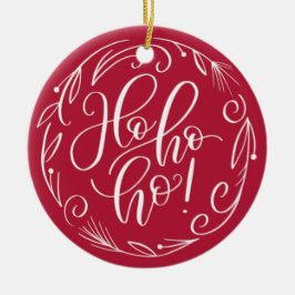 Ho Ho Weihnachten Feiertag Keramik Dekoration