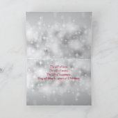 Ho Ho Weihnachten Giraffen Karte (Innenseite)