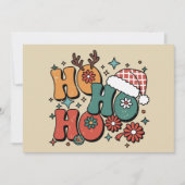 Ho Ho Weihnachten Ugly Xmas Weihnachtsmannmütze Gr (Vorderseite)