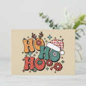 Ho Ho Weihnachten Ugly Xmas Weihnachtsmannmütze Gr (Stehend Vorderseite)