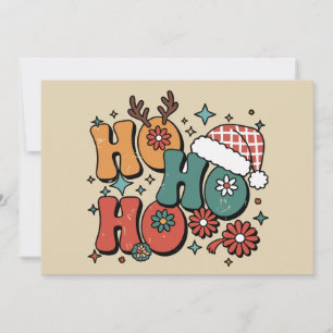 Ho Ho Weihnachten Ugly Xmas Weihnachtsmannmütze Gr