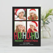 Ho Ho Weihnachten Weihnachten Weihnachten Weihnach (Stehend Vorderseite)