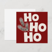 Ho Ho Weihnachten Weihnachtsgeschenke Saison (Vorne/Hinten)