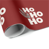 Ho Ho Weihnachten Weihnachtsgeschenke Saison Geschenkpapier (Rolleneckpunkt)