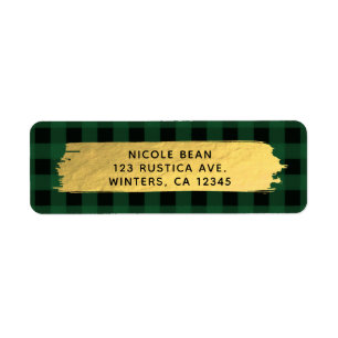 HO HO Weihnachtsfeiertag Green Buffalo Kariert