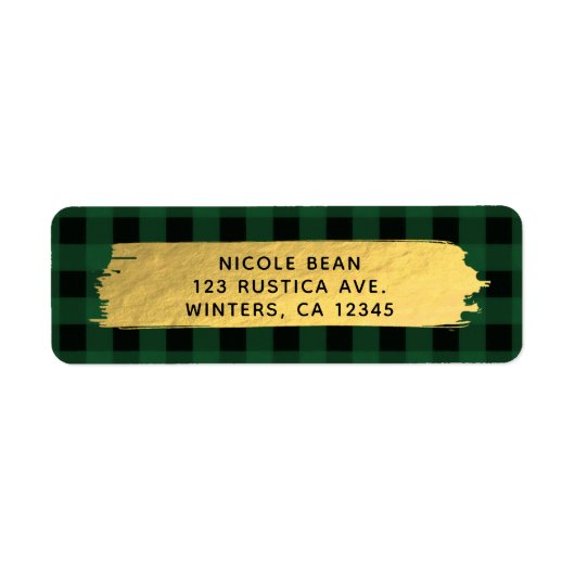 HO HO Weihnachtsfeiertag Green Buffalo Kariert (Vorne)