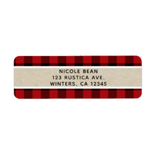 HO HO Weihnachtsfeiertag Red Buffalo Kariert Kraft