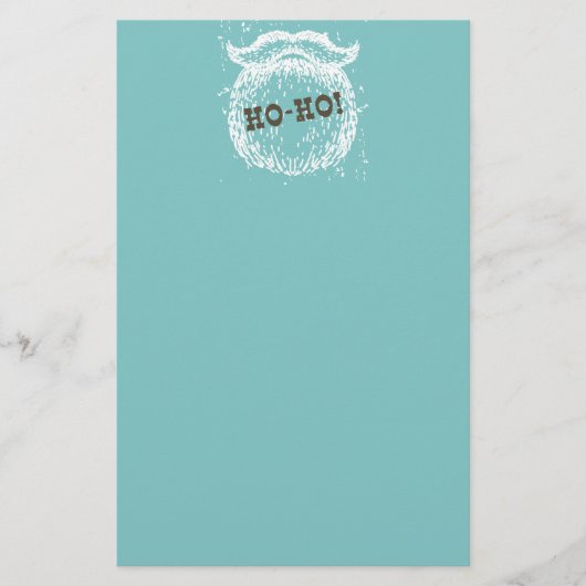 Ho-Ho Weihnachtsfeiertag Weihnachtsfest - Weihnach Briefpapier (Vorderseite)