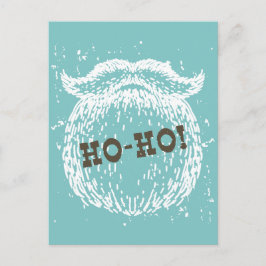 Ho-Ho Weihnachtsfeiertag Weihnachtsfest - Weihnach Feiertagspostkarte