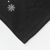 Ho Ho Weihnachtsmannmütze Elf Matching Labrador Re Fleecedecke (Ecke)