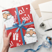 Ho Ho Weihnachtswrapping Paper Geschenkpapier