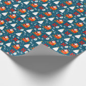 Ho Ho Weihnachtswrapping Paper Geschenkpapier (Ecke)