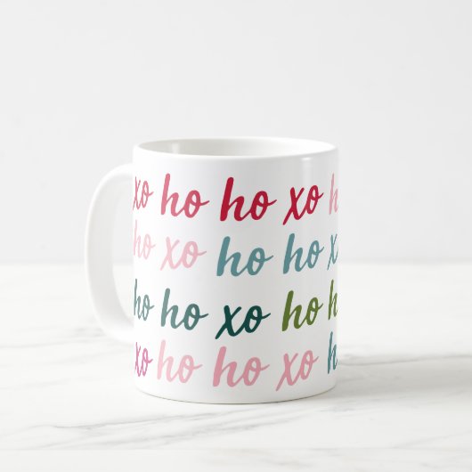 Ho Ho Xo Tasse (Vorderseite Links)