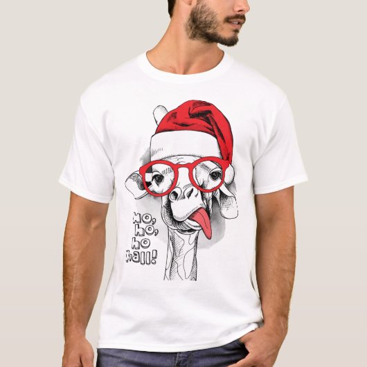 Ho ho y’all Giraffe T-Shirt (Vorderseite)