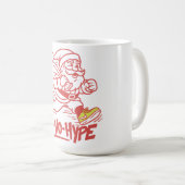 "Ho-Hype - Streetwear Santa Sneaker Kaffeetasse (VorderseiteRechts)